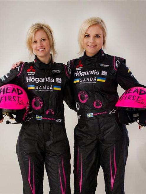 Swedish driver Ramona Karlsson (right) and co-driver Miriam Walfridsson are aiming for a top-five...