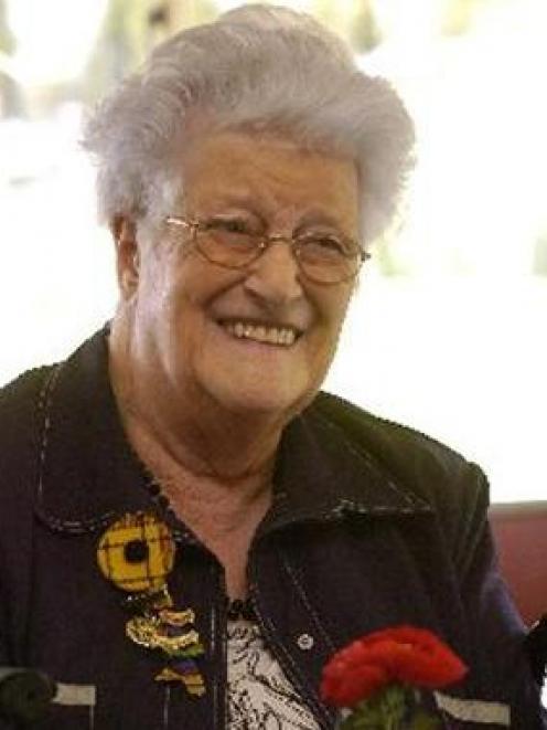 Sylvia Hyslop, of Mosgiel, reflects on her 60 years' involvement with women's institutes. Photo...