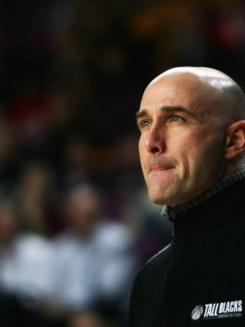 Tall Blacks coach Nenad Vucinic.