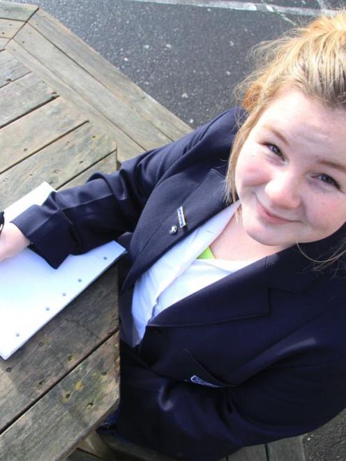 Taylor Whitehead (17), of Lawrence, is one of three secondary pupils in the country to be...