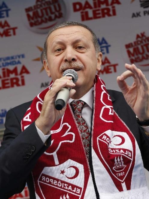 Tayyip Erdogan. Photo by Reuters