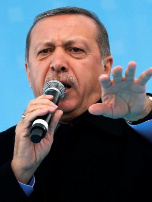 Tayyip Erdogan. Photo Reuters