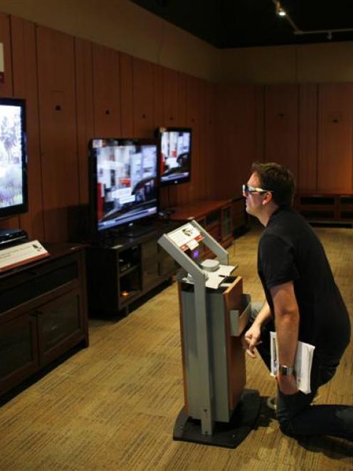Television maker Samsung has warned that 3-D could cause light-headedness, nausea, dizziness,...