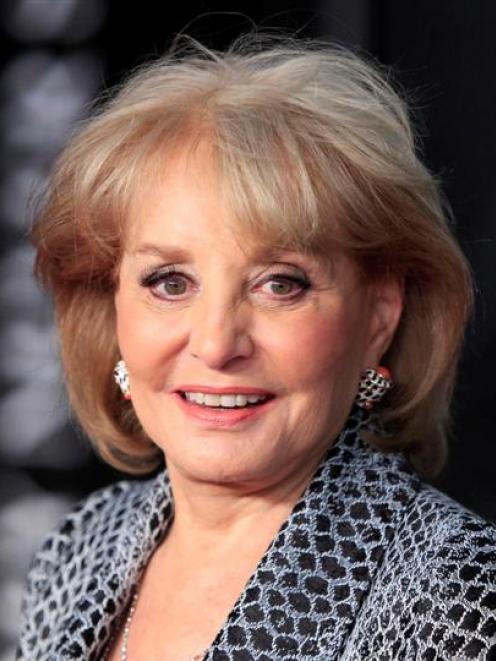Television personality Barbara Walters, who was hospitalised earlier this month after falling and...