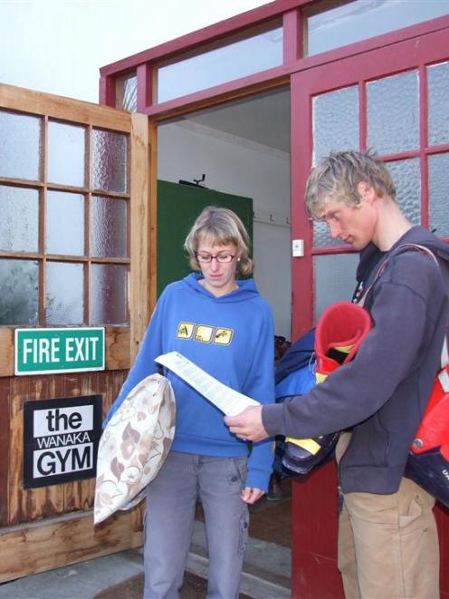 Terezie Prabova and Radim Sarapatka are two of the 20 overseas workers evicted from a Wanaka...