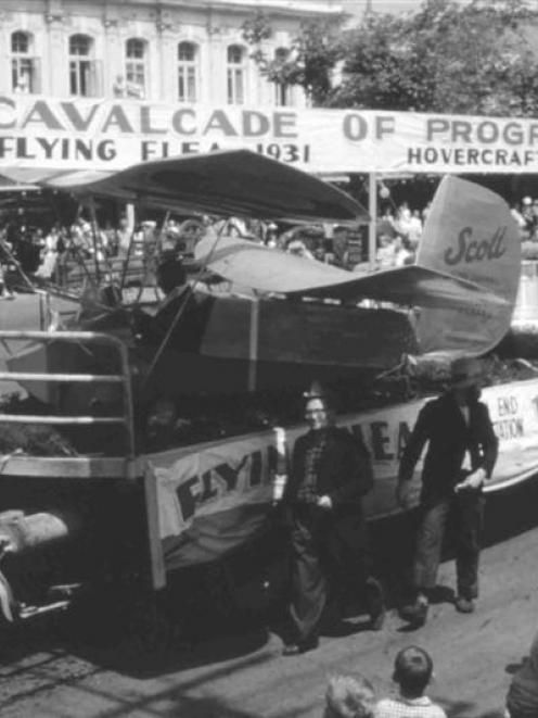 The 1962 Cavalcade of Progress in Oamaru, which marked the 100th anniversary of the Oamaru Town...