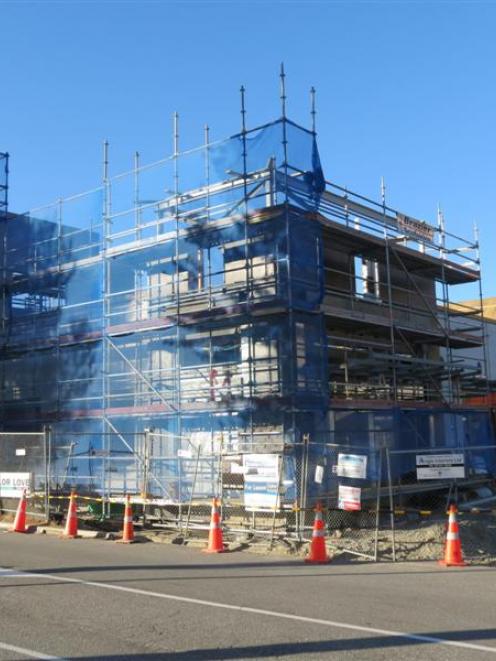 The almost completed Building 8 in Remarkables Park Town Centre will include a Chinese eatery...