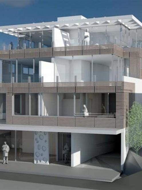 The architect's impression of a proposed St Clair apartment block at 6 The Esplanade. Image by...