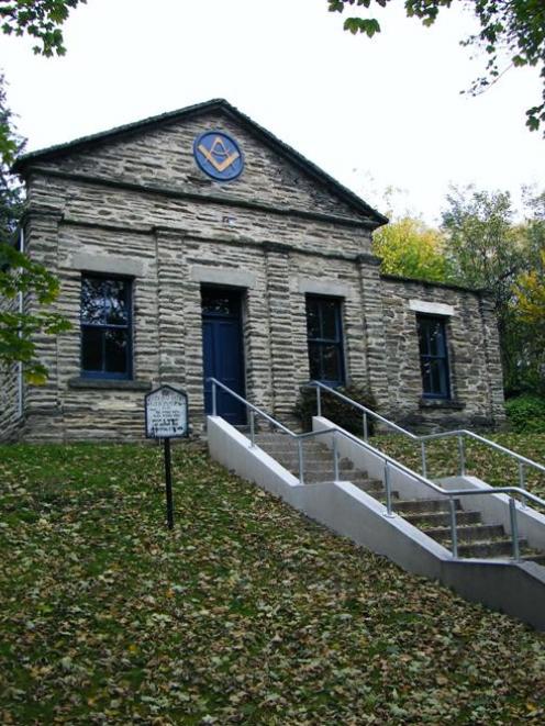The Arrowtown Masonic Lodge, on Wiltshire St. Photo by James Beech.