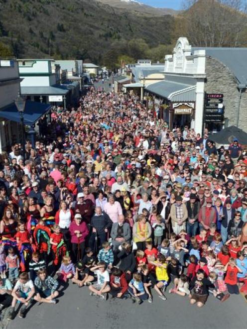 The Arrowtown Today image, taken by Otago Daily Times illustrations editor Stephen Jaquiery,...