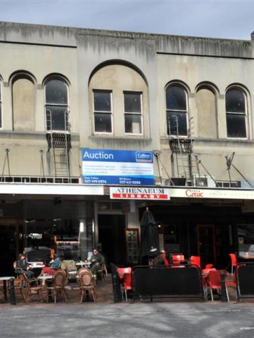 The Athenaeum and Mechanics Institute building in the Octagon, which the Dunedin City Council has...