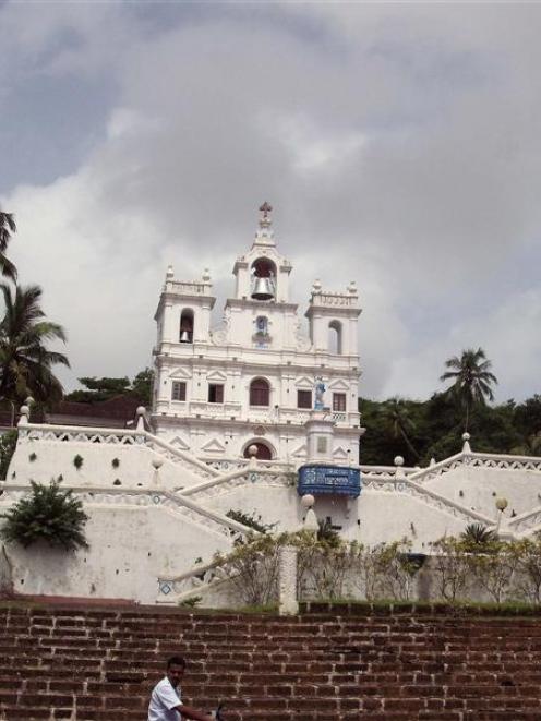 The Baroque Church of Our Lady of the Immaculate Conception, Panaji, has overlooked Goa's capital...