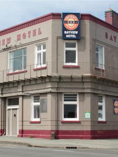 The Bay View Hotel, in Bluff. Photo by Southland Express.