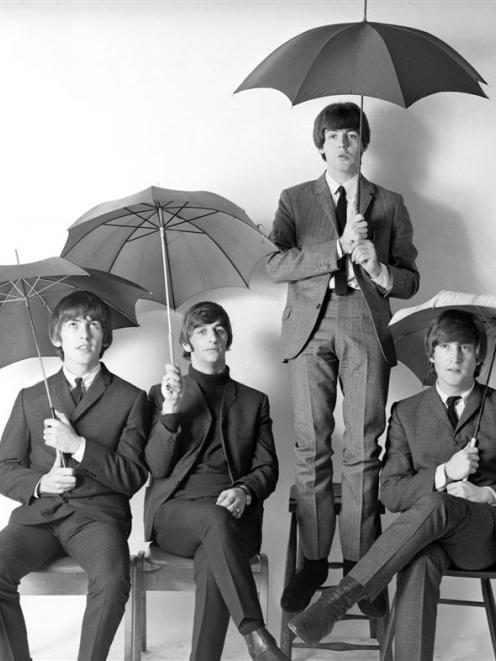 The Beatles in their pomp. Photo from Apple Corp.