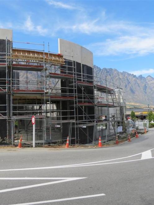 The block now being constructed at Remarkables Park Town Centre will add new and expanded...