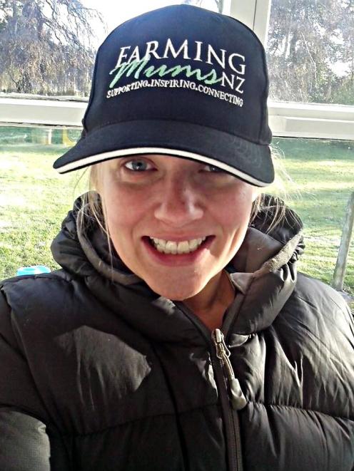 The cap says it all for "Farming Mum" Chanelle O'Sullivan