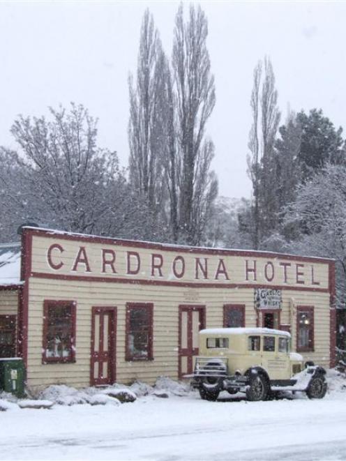 The Cardrona Hotel has been put up for sale. Photo by Matthew Haggart.