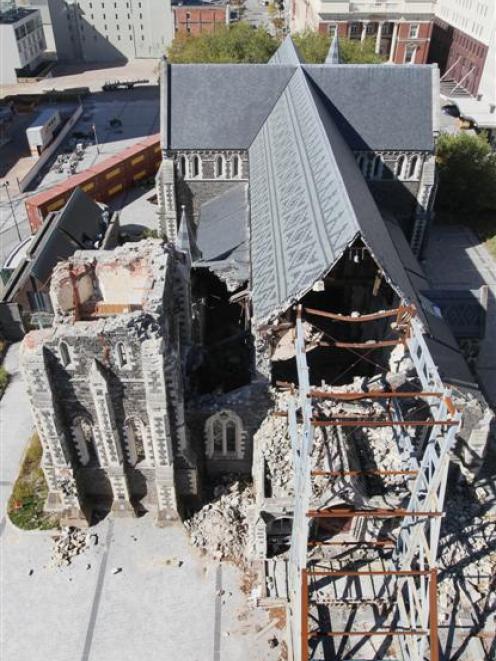 The Christchurch Cathedral has become a symbol of the battle some Christchurch residents will...