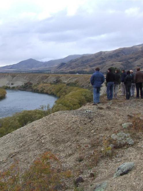 The Clutha River, where an intake pumping station is proposed to supply the Tarras Water scheme....