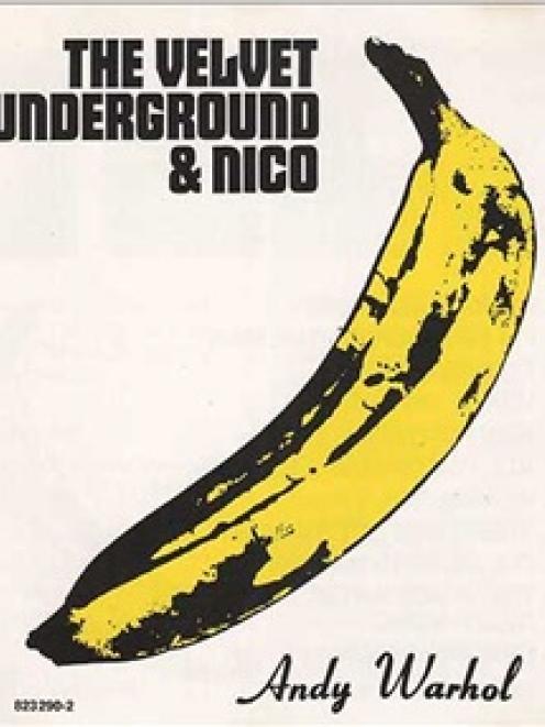 The cover art of Velvet Underground's 1967 album 'The Velvet Underground and Nico'.