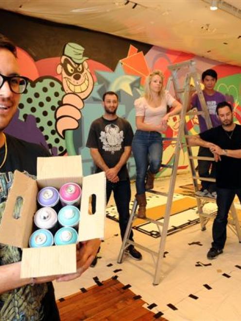 The Cut Collective (from left) Ross Liew, Sparrow Phillips, Hayley King, Kurt Ensor and Gary Yong...