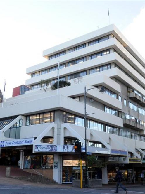 The DCC building in Dunedin. Photo by ODT.