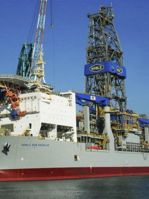 The drill ship Noble Bob Douglas  departed New Zealand waters last weekend.  The ship has left ...