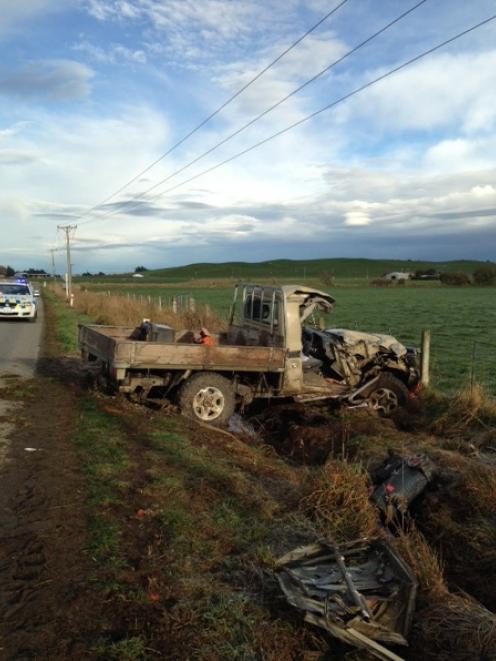 Stefan Zeestraten was killed when he crashed near Winton early yesterday. Photo supplied