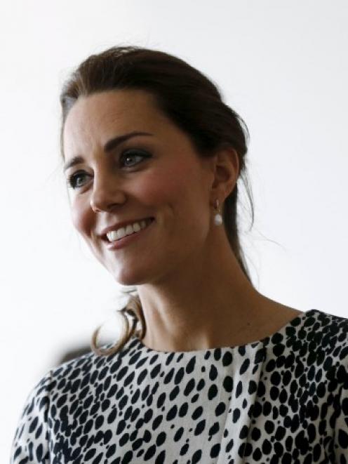 The Duchess of Cambridge. Photo Reuters