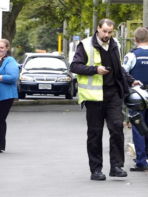 The Dunedin City Council parking warden who was assaulted outside Dunedin Hospital yesterday....