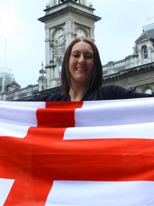 The English are coming ... The Terrace Bar duty manager Laura Mulqueen is ready for a big week...