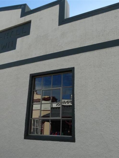 The facade of Arrowtown's Athenaeum Hall, which was briefly closed by the Queenstown Lakes...