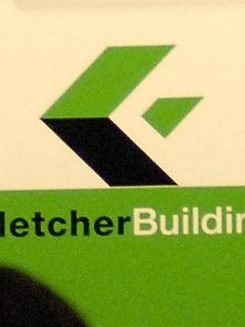 The Fletcher Building logo. Photo by ODT.