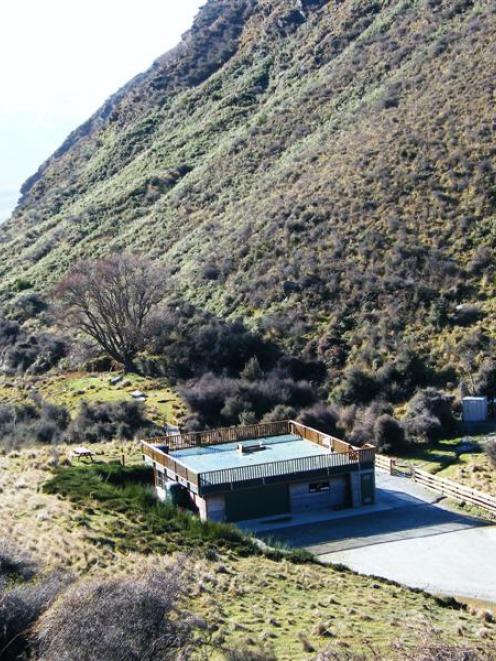 The former Fly By Wire building behind Queenstown Hill, closed since 2008. Photo by ODT.