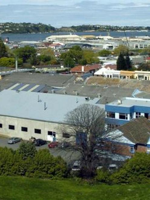 The former Wickliffe printers' site which has been purchased by the University of Otago,...