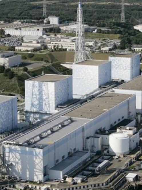 The Fukushima nuclear plant. Photo by AP.