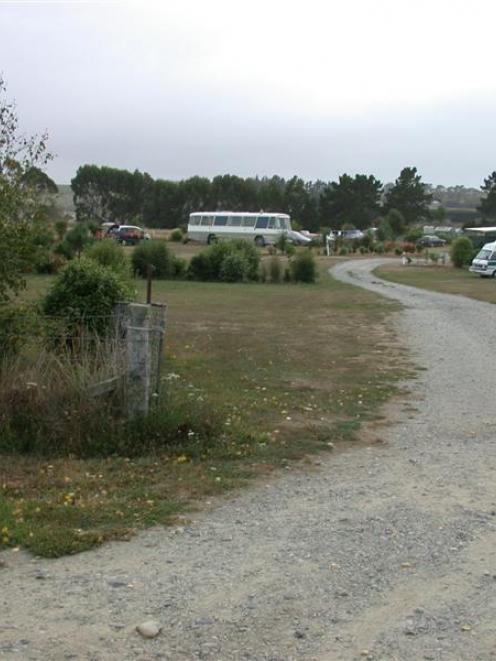 The future of the Kakanui camping ground is in limbo. Photo by David Bruce.