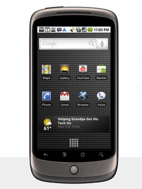 The Google Nexus One.