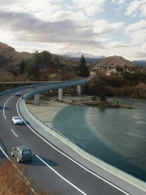 The Government has approved funding for a replacement Kawarau Falls bridge. Image supplied.