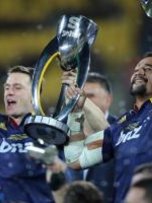 The Highlanders won their first Super Rugby championship last year.