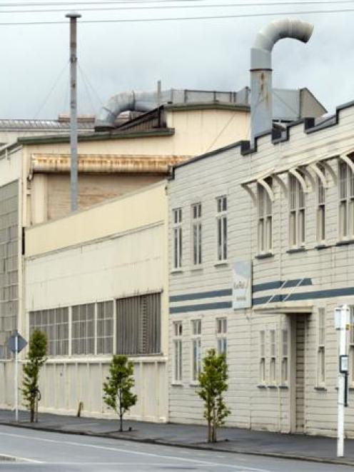 The Hillside Engineering Workshops in Hillside Rd, South Dunedin. Photo by Gerard O'Brien.