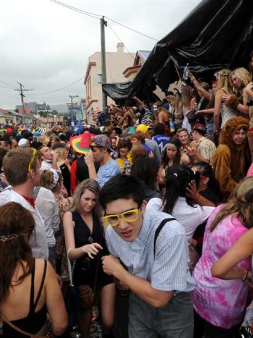 The Hyde Street Keg Party last year. Photo by Craig Baxter