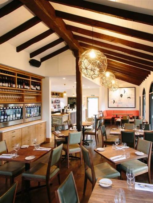 The interior of Bistro Gentil, in Wanaka. Photo supplied.