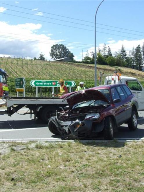 The intersection of State Highway 8B and 6 has been the site of many crashes, including...
