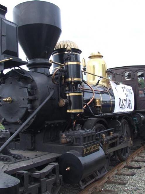 The K92 locomotive. Photo by Sally Rae.