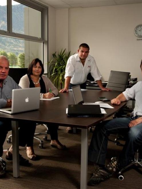 The Kershaw family (from left), David, Ricky, Mark and Josh, have launched an international...