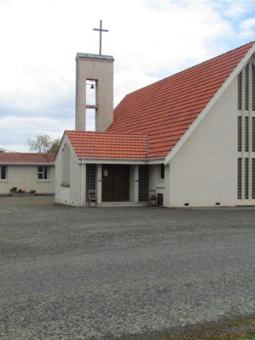 The Maheno Presbyterian Church, whose foundation stone was laid on June 9, 1956. Photo by David...