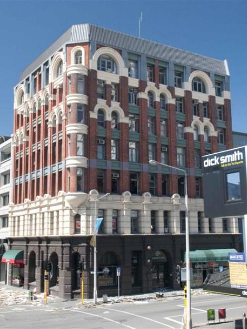 The Manchester Courts was demolished following last year's Christchurch earthquake.