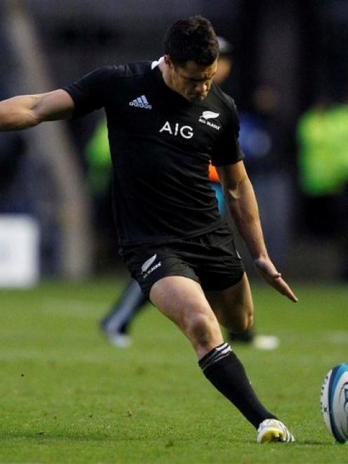 The master . . . Dan Carter.