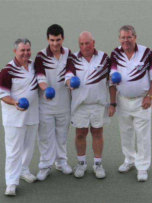 The Mornington team (from left) Steve Kannewischer, Allen Kannewischer, Gary Clegg and Geoff...